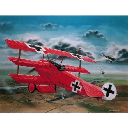 Revell Fokker Dr.1 Manfred von Richthofen 1:28 makett repülő (04744)
