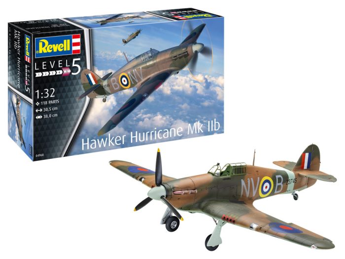 Revell Revell Hawker Hurricane Mk IIb 1:32 makett repülő (04968)