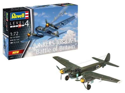 Revell Junkers Ju 88 A-1 Battle of Britain makett  04972