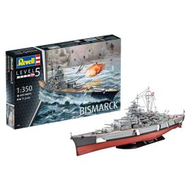 Revell Revell Battleship Bismarck 1:350 makett hajó (05040)