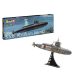 Revell Revell S.S.B. Abraham Lincoln with Interior (05185) 1:253 makett tengeralattjáró