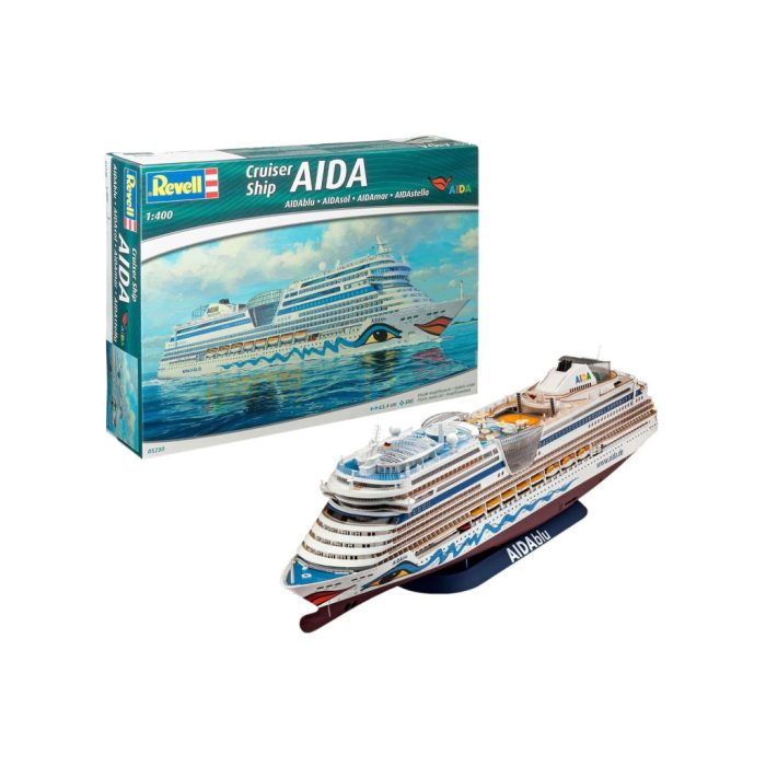 Revell Revell Cruiser Ship AIDA - AIDAblu, AIDAsol, AIDAmar, AIDAstella 1:400 makett hajó (05230)