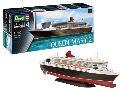 Revell Queen Mary 2 hajó makett 05231