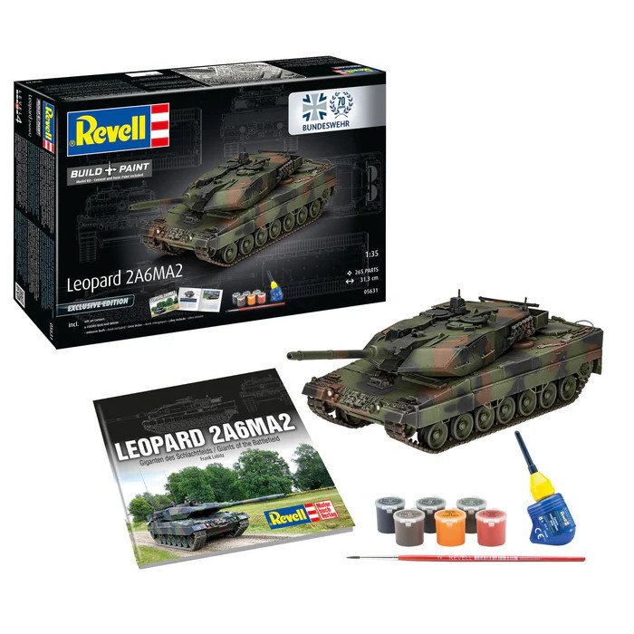 Revell Revell - 70 Years Bundeswehr: Leopard 2 A6A2 Exclusive Edition (05631)
