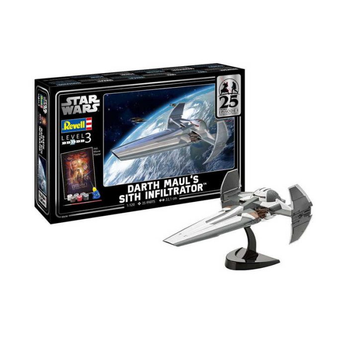 Revell Revell Star Wars Darth Mauls Sith Infiltrator: EP1 25th Anniversary 1:120 makettszett (05638)