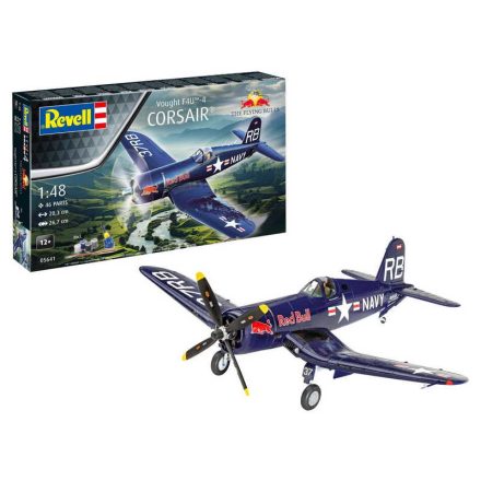 Revell Gift Set F4U-4 Corsair: Flying Bulls 25th anniversary 1:48 makett repülő (05641)