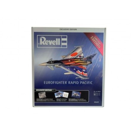 Revell Gift Set Eurofighter-Pacific Platinum Edition 1:72 makett repülő (05649)