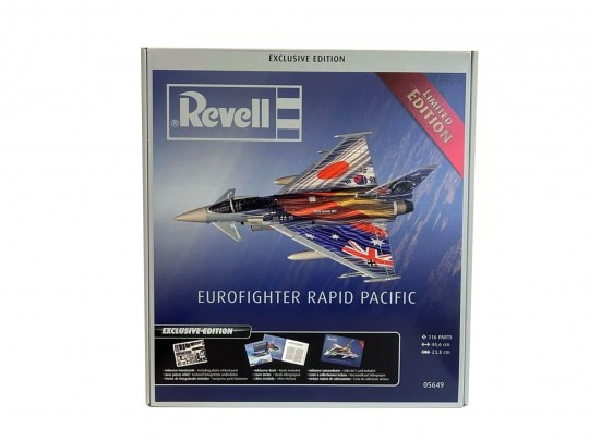 Revell Revell Gift Set Eurofighter-Pacific Platinum Edition 1:72 makett repülő (05649)