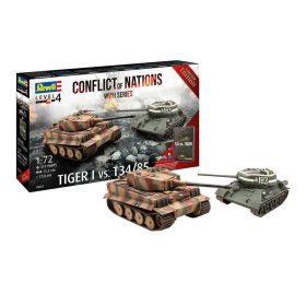   Revell Revell Gift Set Conflict of Nations Series 1:72 (05655) makett tank