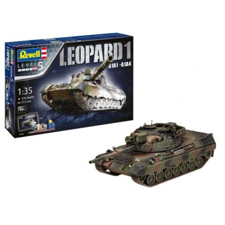 Revell Gift Set Leopard 1 A1A1-A1A4 1:35 makett harcjármű (05656)