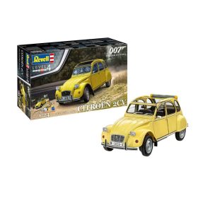   Revell Revell Gift Set - Citroen 2CV James Bond 007 For Your Eyes Only 1:24(05663)