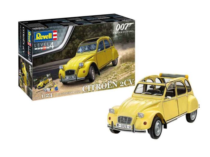 Revell Revell Gift Set - Citroen 2CV James Bond 007 For Your Eyes Only 1:24(05663)