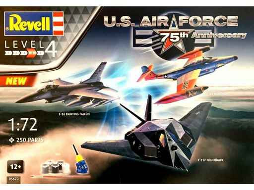 Revell Revell US Air Force 75th Anniversary 1:72 makett repülő (05670)
