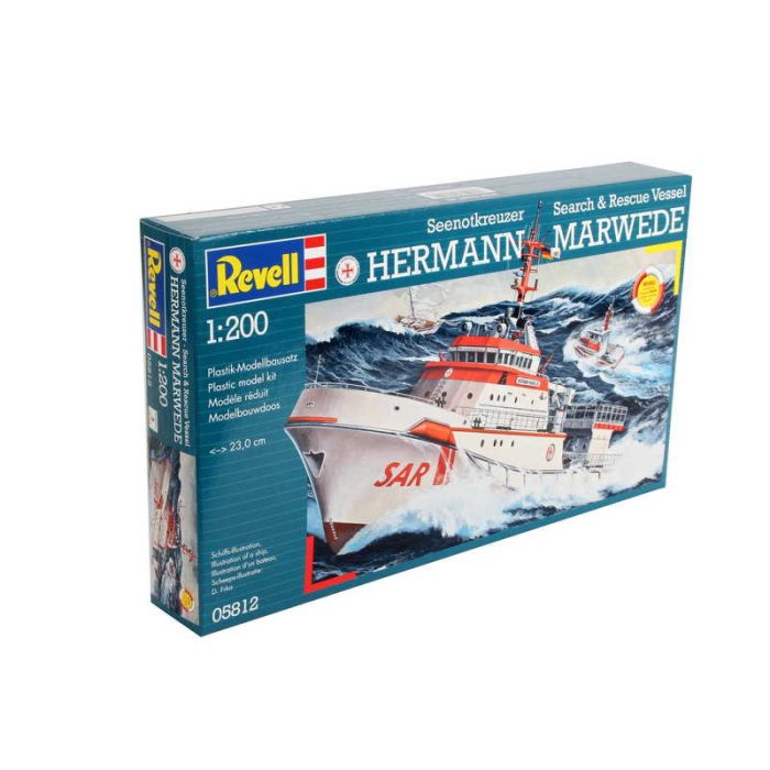 Revell Revell Search & Rescue Hermann Marwede 1:200 makett hajó (05812)