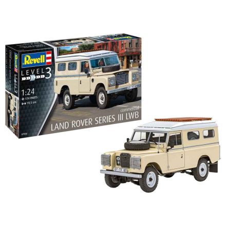 Revell Land Rover Series III LWB 1:24 makett autó (07056)