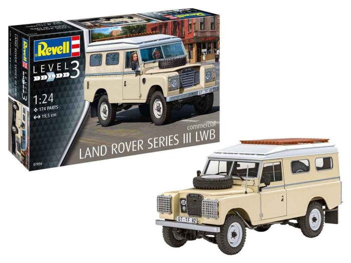 Revell Revell Land Rover Series III LWB 1:24 makett autó (07056)