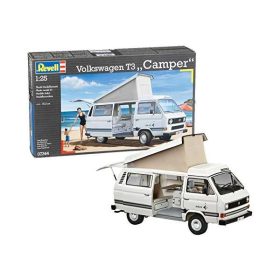  Revell Revell Volkswagen T3 Camper  1:25 makett autó (07344)