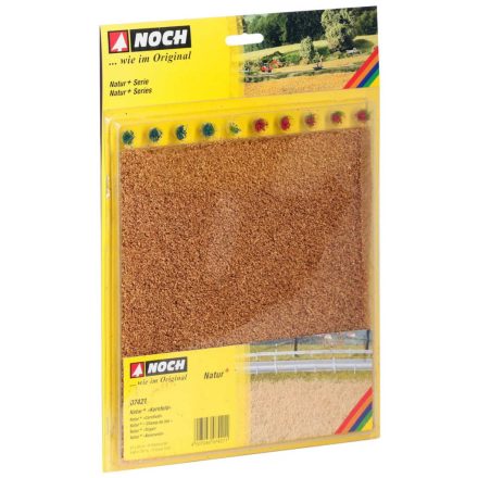 Noch Natur+ gabonaföld, 22 * 20 cm, fűcsomókkal (10 db) (07421)