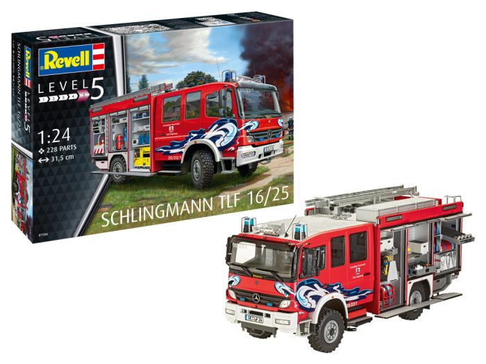 Revell Revell Schlingmann TLF 16/25 single 1:24 makett teherautó (7586)