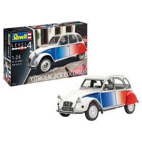   Revell Revell Citroen 2 CV Cocorico  1:24 makett autó (07653)