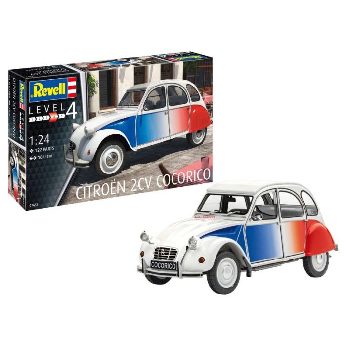 Revell Revell Citroen 2 CV Cocorico  1:24 makett autó (07653)