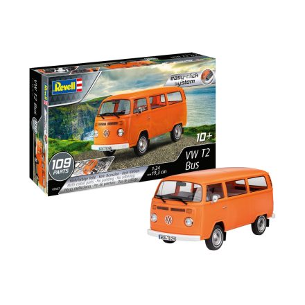 Revell Easy Click VW T2 Bus kezdő makettszett (07667)