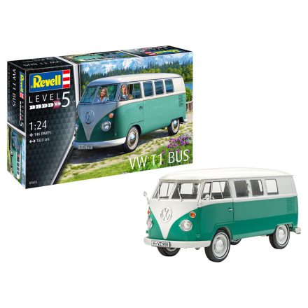Revell VW T1 Bus 1:24 makett autó (07675)
