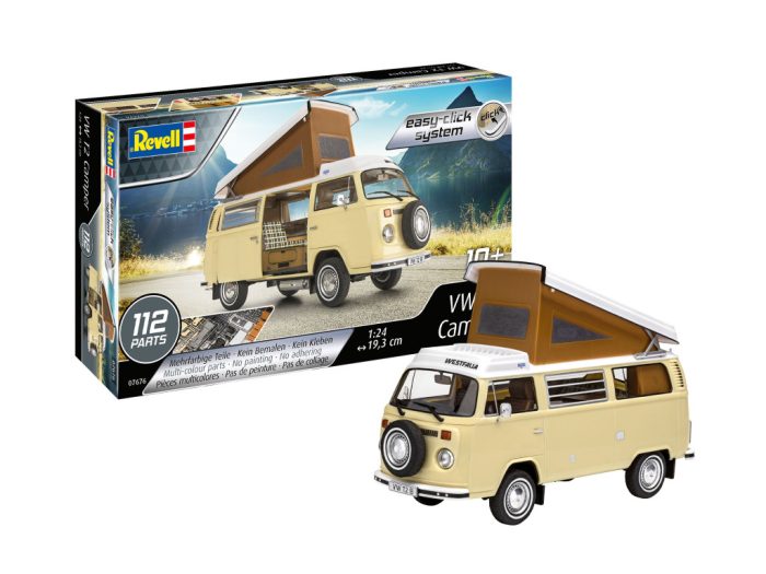 Revell Revell VW T2 Camper 1:24 makett autó (07676)