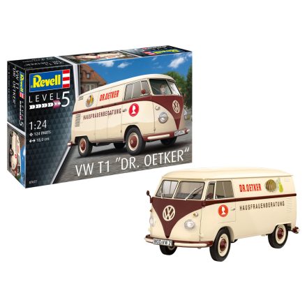Revell VW T1 Dr. Oetker 1:24 makett autó (07677)