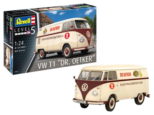 Revell VW T1 Dr. Oetker 1:24 makett autó (07677)