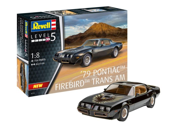 Revell Revell Pontiac Firebird Trans Am 1:8 makett autó (07710)