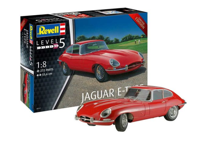 Revell Revell Jaguar E-Type makett autó 1:8 (07717)