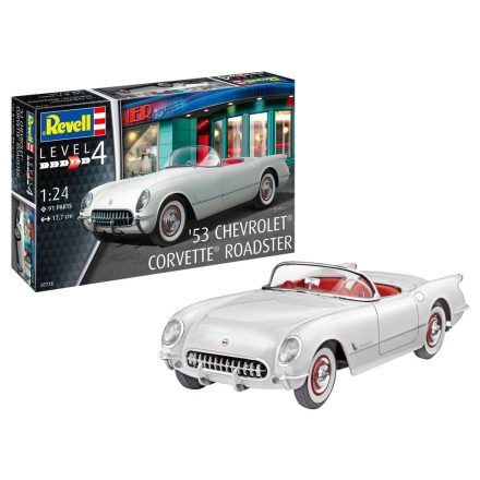 Revell 1953 Corvette Roadster 1:24 makett autó  (07718)