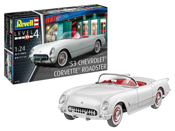 Revell Revell 1953 Corvette Roadster 1:24 makett autó  (07718)