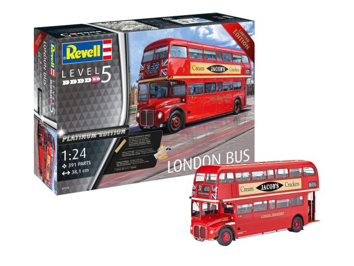 Revell Revell London Bus Platinum Edition 1:24 makett busz (07720)