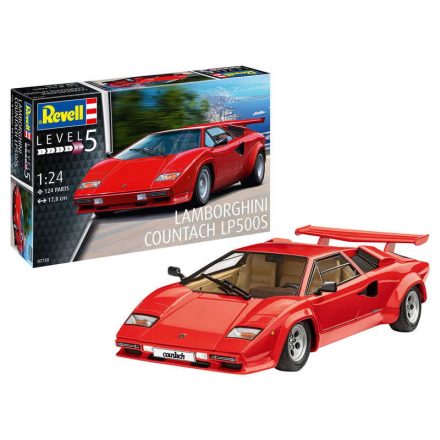 Revell Lamborghini Countach LP500S 1:24 makett autó (07730)