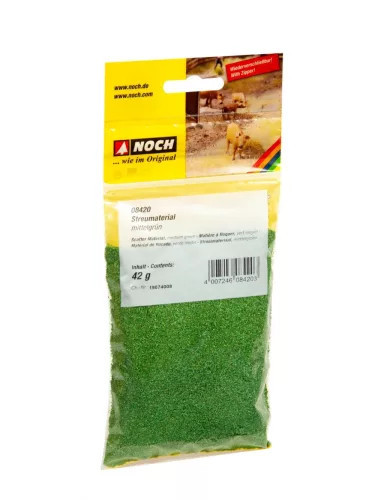 Noch Noch Szóróanyag, középzöld, mezsgye, 42 g (08420)
