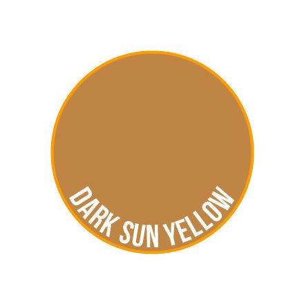 Two Thin Coats Dark Sun Yellow