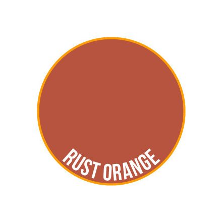 Two Thin Coats Rust Orange