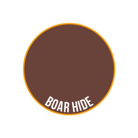 Two Thin Coats Boar Hide