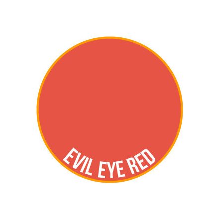 Two Thin Coats Evil Eye Red