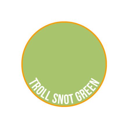 Two Thin Coats Troll Snot Green
