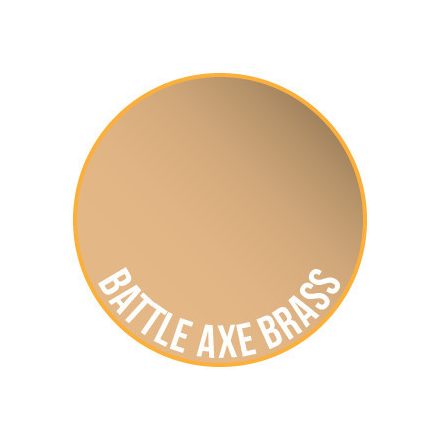 Two Thin Coats Battle Axe Brass