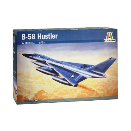 Italeri B-58 Hustler  1:72 makett repülő (1142s)