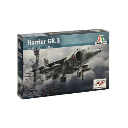 Italeri HARRIER GR.3 FALKLAND  1:72 makett repülő (1401)