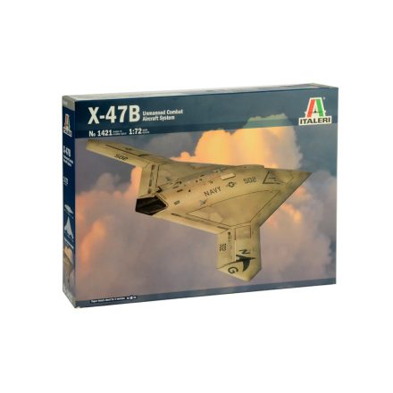 Italeri X-47B UCAS  1:72 makett repülő (1421s)