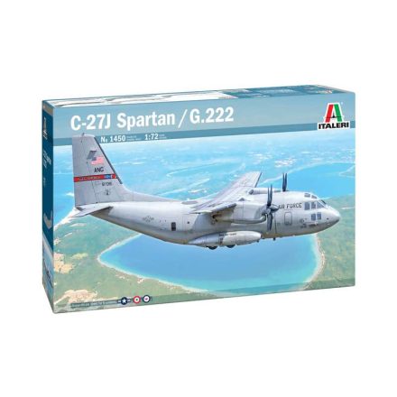 Italeri C-27A Spartan / G.222  1:72 makett repülő (1450s)