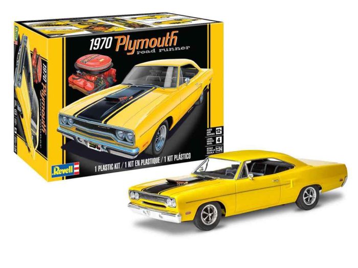Revell Revell 1970 Plymouth Road Runner 1:24 makett autó (14531)