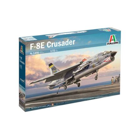 Italeri F-8E Crusader 1:72 makett repülő (1456S)
