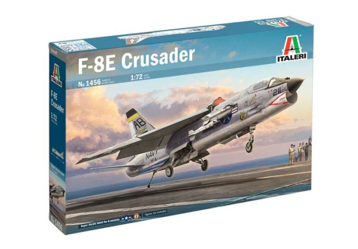 Italeri Italeri F-8E Crusader 1:72 makett repülő (1456S)
